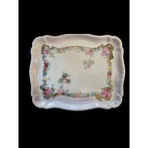 Vintage Limoges Luster ware Plate in wonderful condition